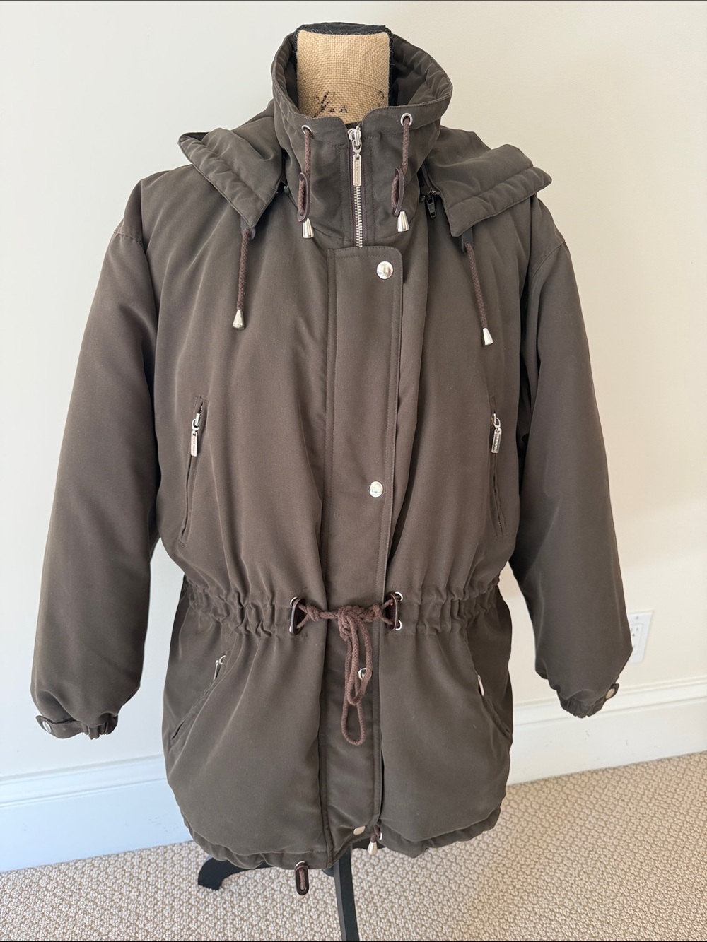 Calvin Klein Down Parka Jacket w/ Hood